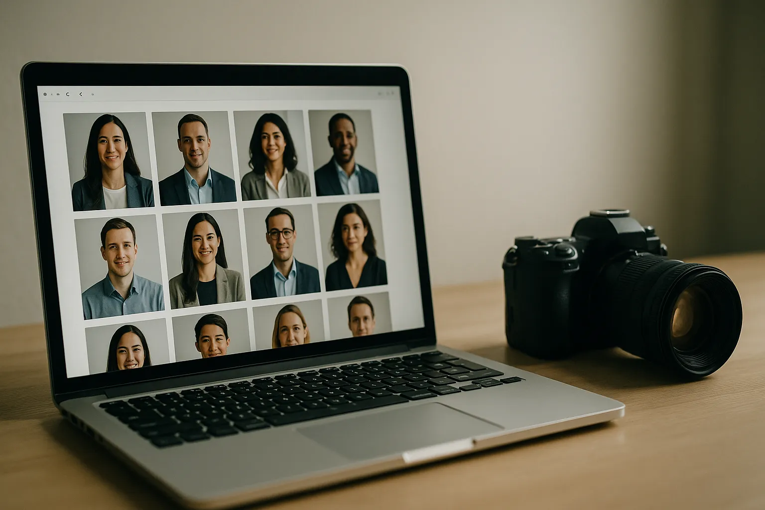 Corporate Headshots for Websites That Look Unified, Load Fast, and Scale