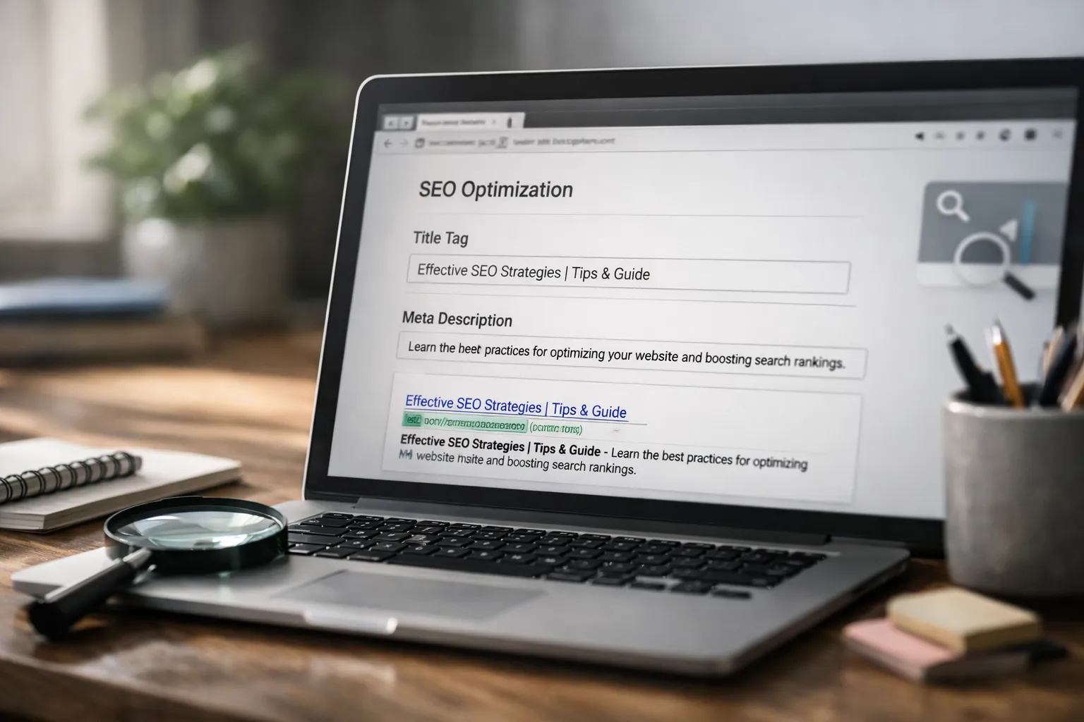 SEO Best Practices for Title Tags and Meta Descriptions